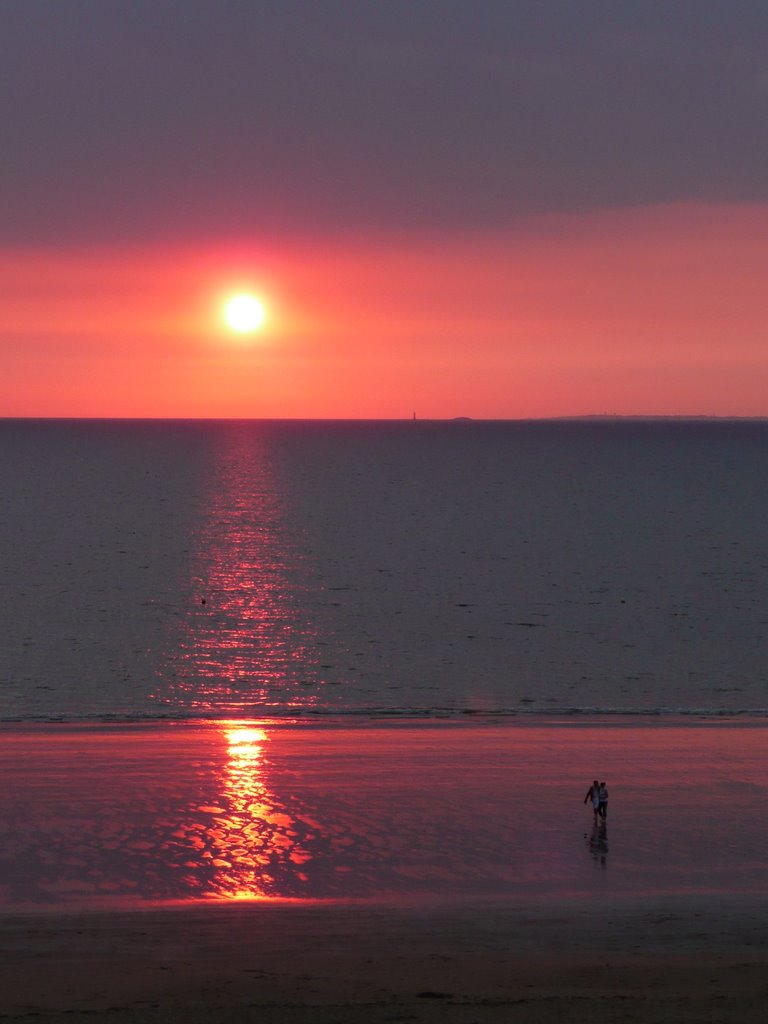 Coucher de soleil sur Tharon Plage by CC_Céline