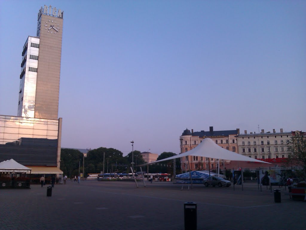 Latvija,Riga,Centrālā Stacija(Riga ClocK) by Vivar-LV