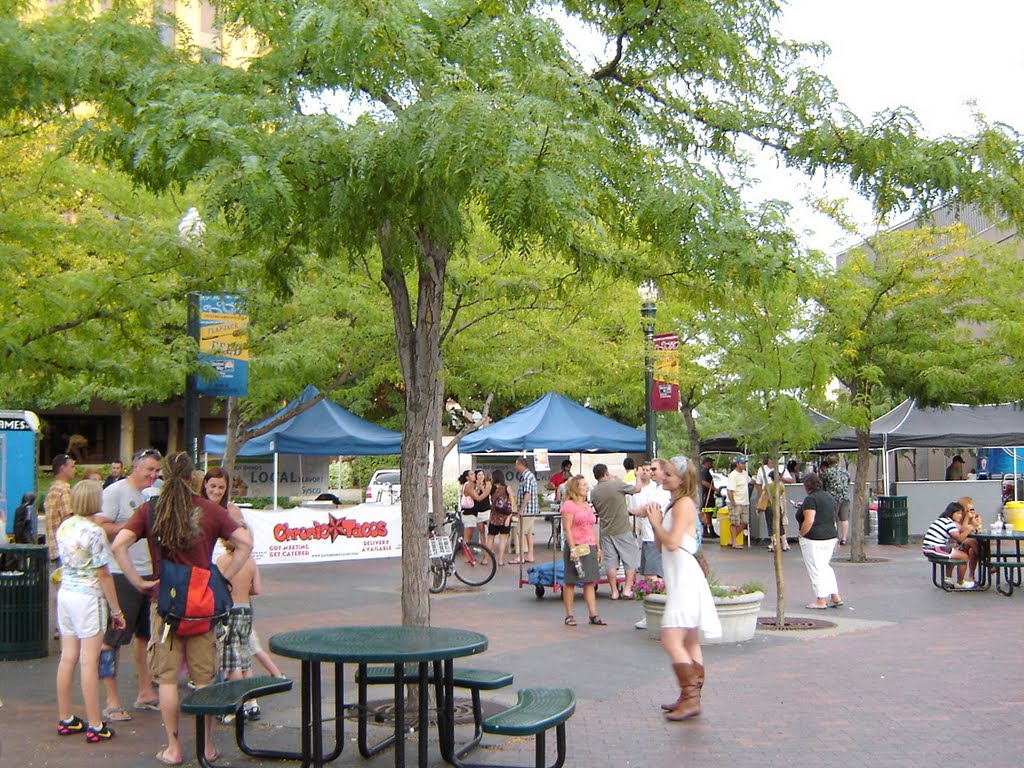 A Lady at Downtown Boise Idaho by Chanilim714