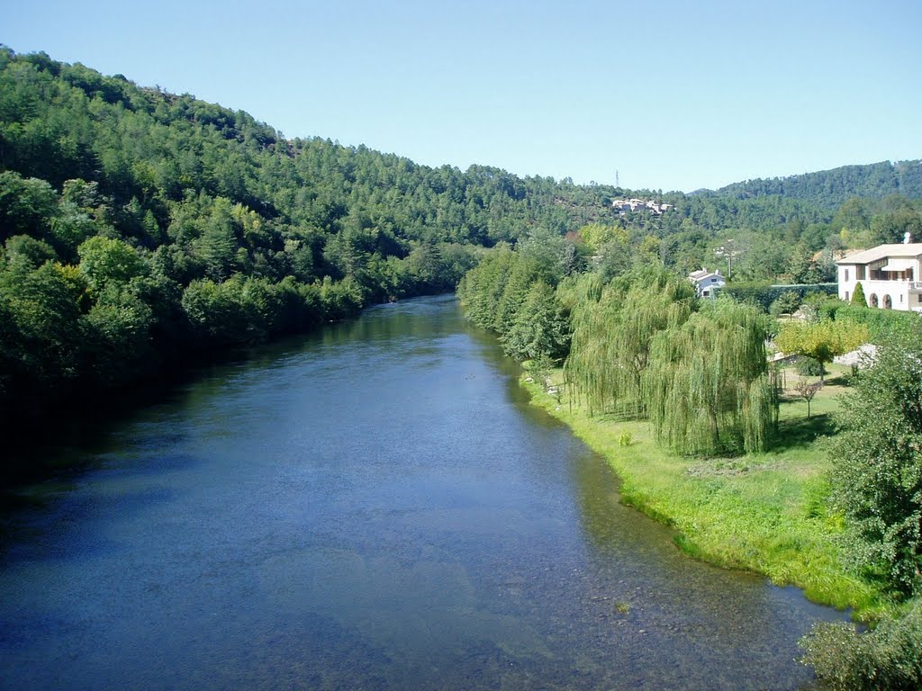 Le Chassezac à Chambonas en Ardèche by L'Etoile