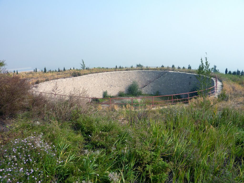 Jiancaoping, Taiyuan, Shanxi, China by telescope