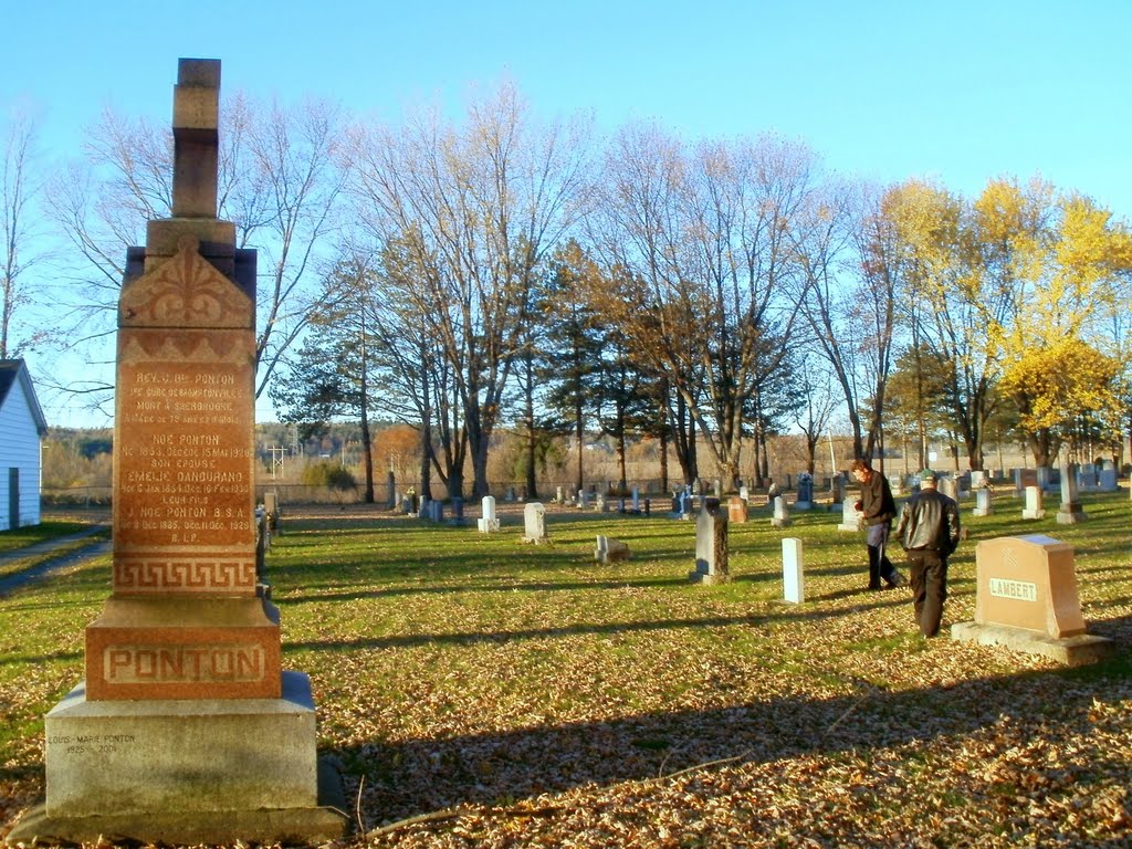 Visite au cimetière de Brompton by Mario Hains