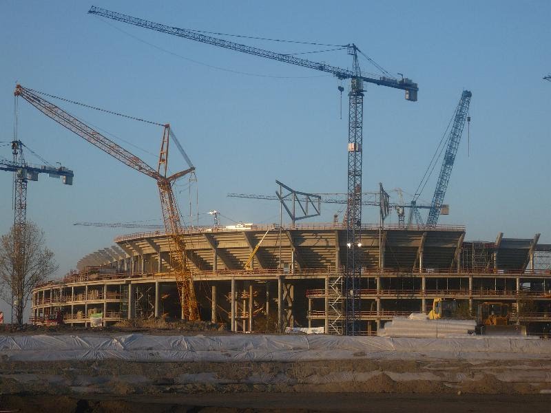 Wrocław - nowy stadion w budowie - dni otwarte by Waldemar