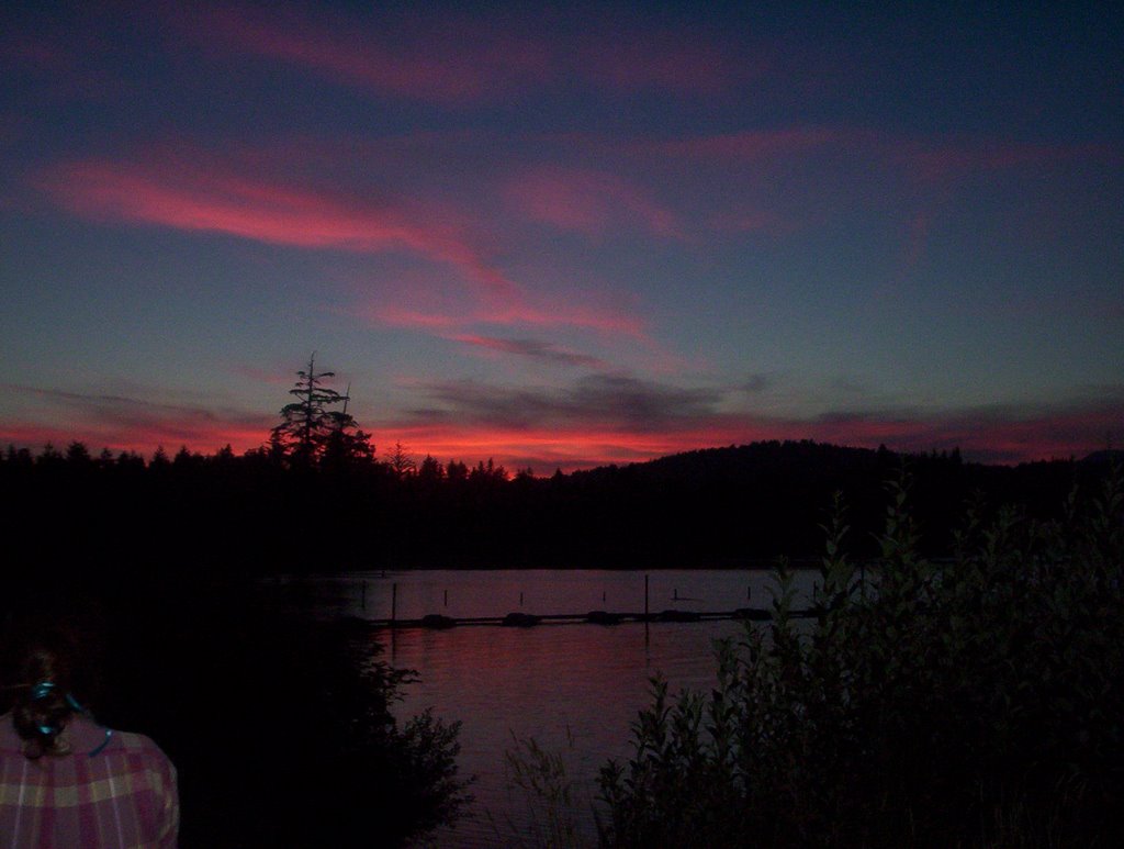 Sunset over Sooke by Fabrice Debris