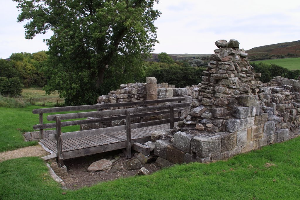 Edlingham Castle by Graham Turnbull