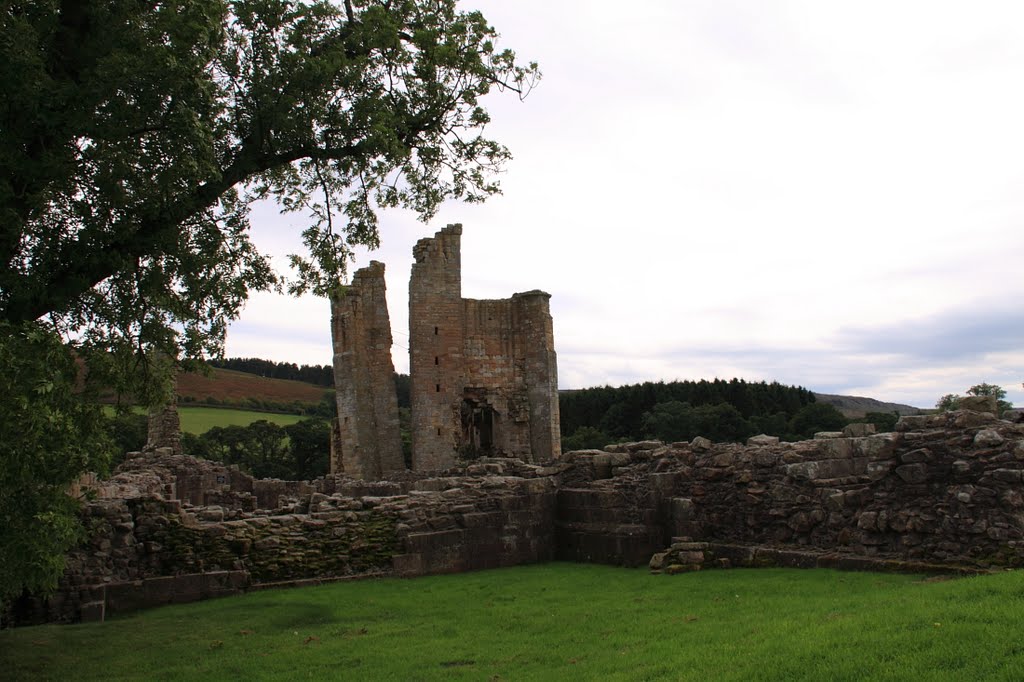 Edlingham Castle by Graham Turnbull