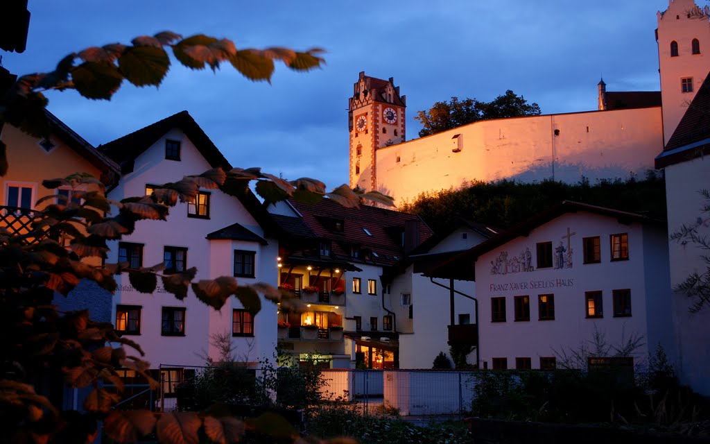 Füssen im abendlicht by Hans J.S.C. Jongstra