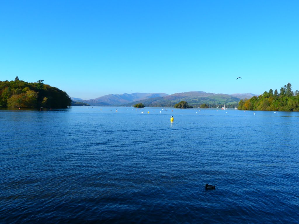 The Big Blue Lake by anttaffwales