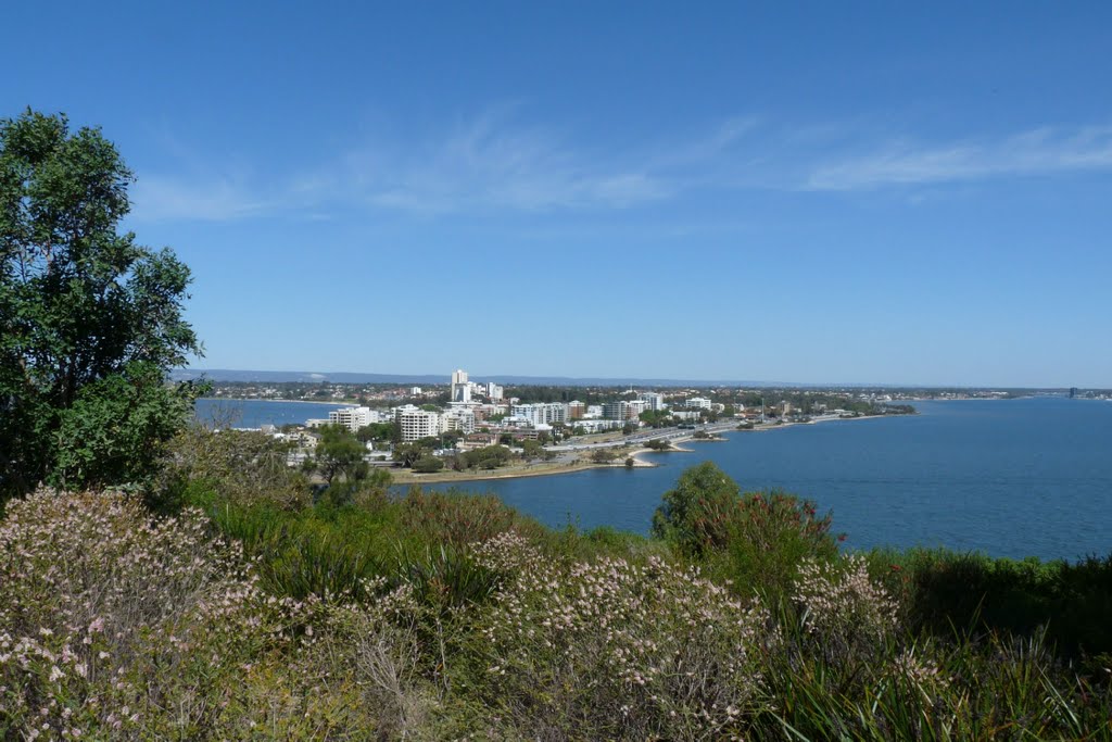 The Swan River south of Kings Park by sugarbag1