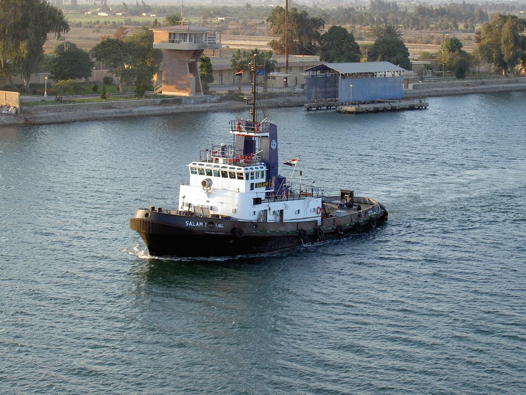 Souez canal El Qantra Shark Ismailia Egypt by Andreas Tsakalidis