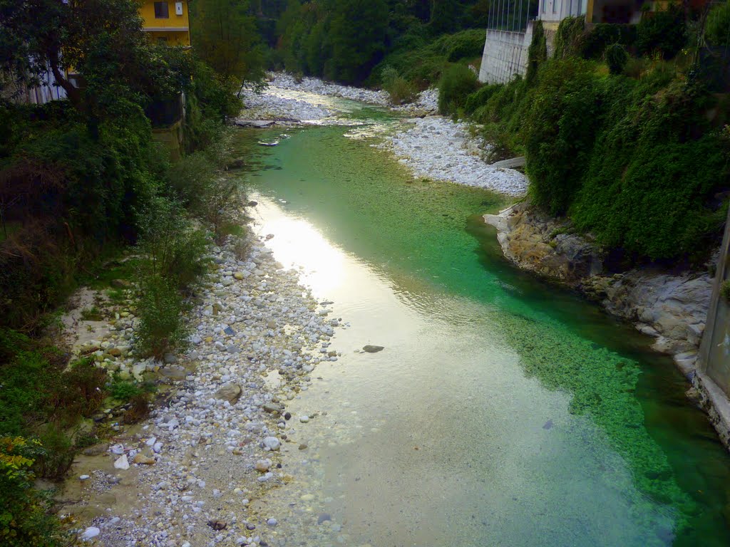 Canevara di Massa, fiume Frigido by sergio alessi