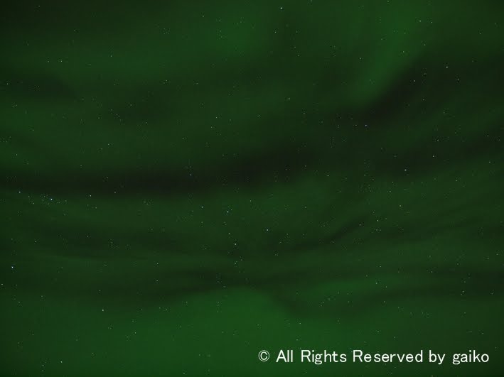 Aurora borealis -Dawson city, YUKON- by gaiko