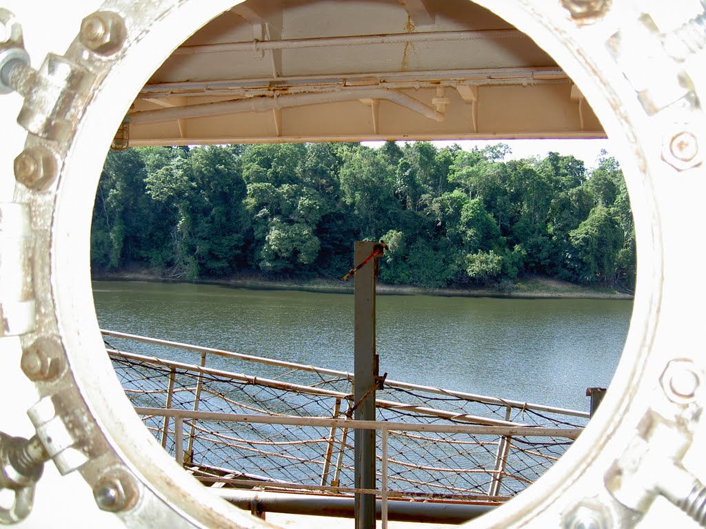 Amazonas river M/V Striggla route to Trombetas Brazil by Andreas Tsakalidis