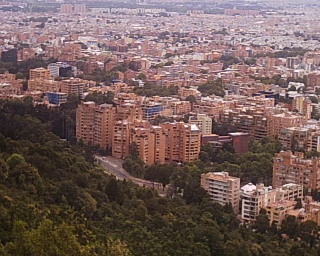 Panorámica Bogotá dese vía a La Calera by Orlando Gutierrez