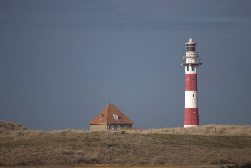 Lighthouse Nieuwpoort by Hans Van Deuren