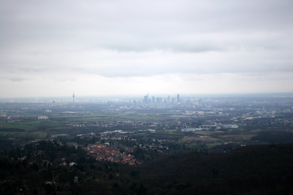 Blick von Falkenstein nach Frankfurt/Main by Patrick Bach