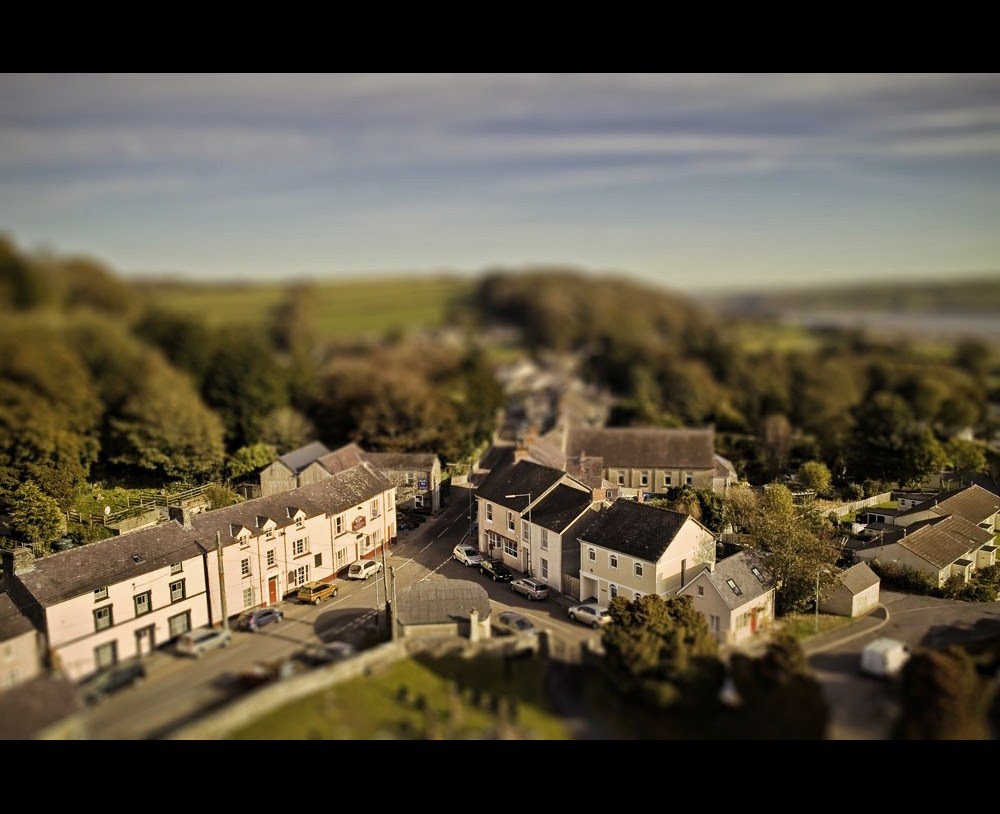 Llansteffan Square by dai1976