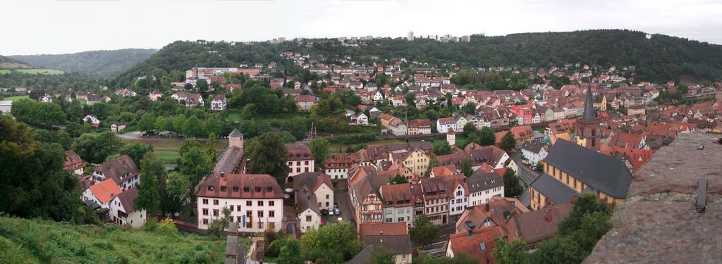 2010.09.15. Blick auf Wertheim_Panorama 1 by Rolf Junghans