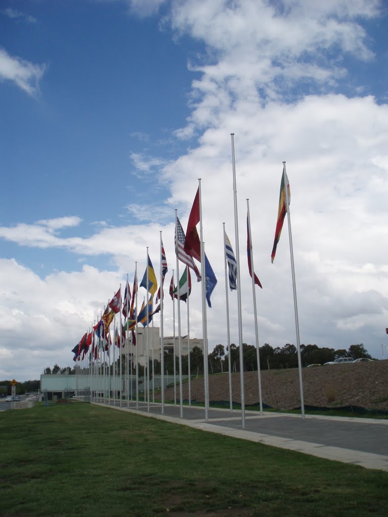 Avenue of Flags by Julius10