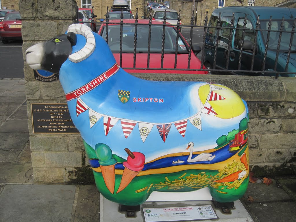 Flock to Skipton - Summer by ianpudsey