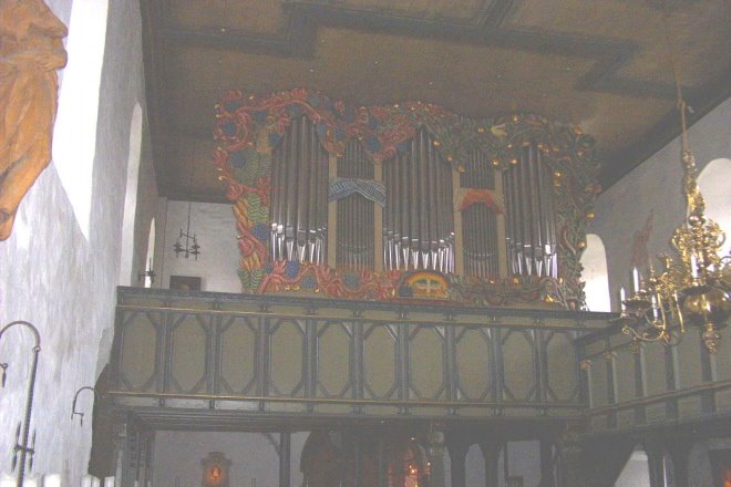 Orgel in Keitum (Sylt) by Metzner