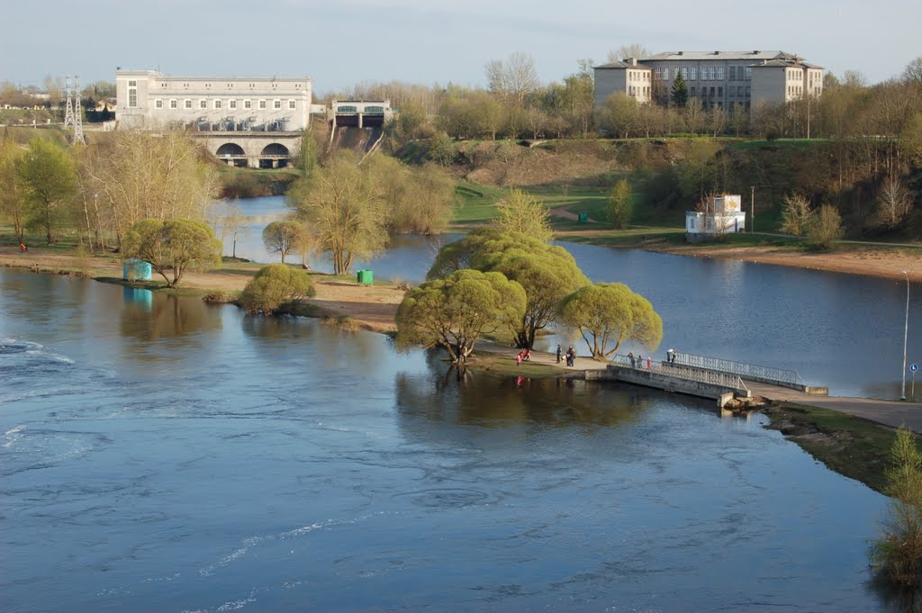 Река Нарова/Narva by Antvap