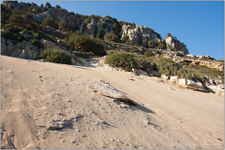 Rodos, Tsampika Beach. by Piotr Miernikiewicz