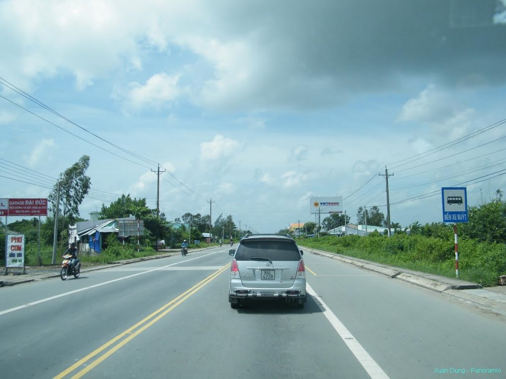 Quốc lộ 1A - 1A National highway - Mỹ Tú, Sóc Trăng by Vietnam Atlas