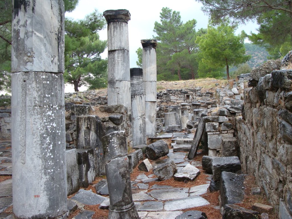 Priene Byzantinische Basilika by Contessa