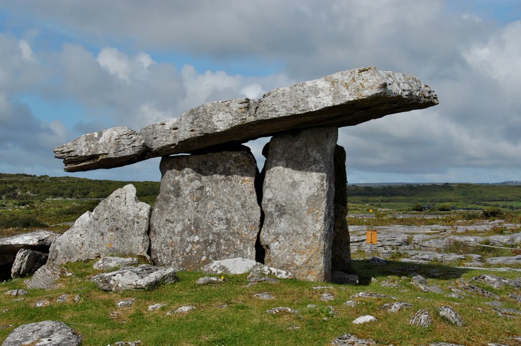 Dolmen (in the burren) by R. C. Schreiner