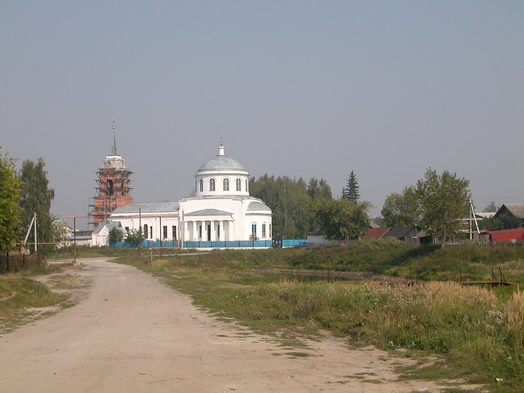 Большеокуловская Крестовоздвиженская церковь by UnMar