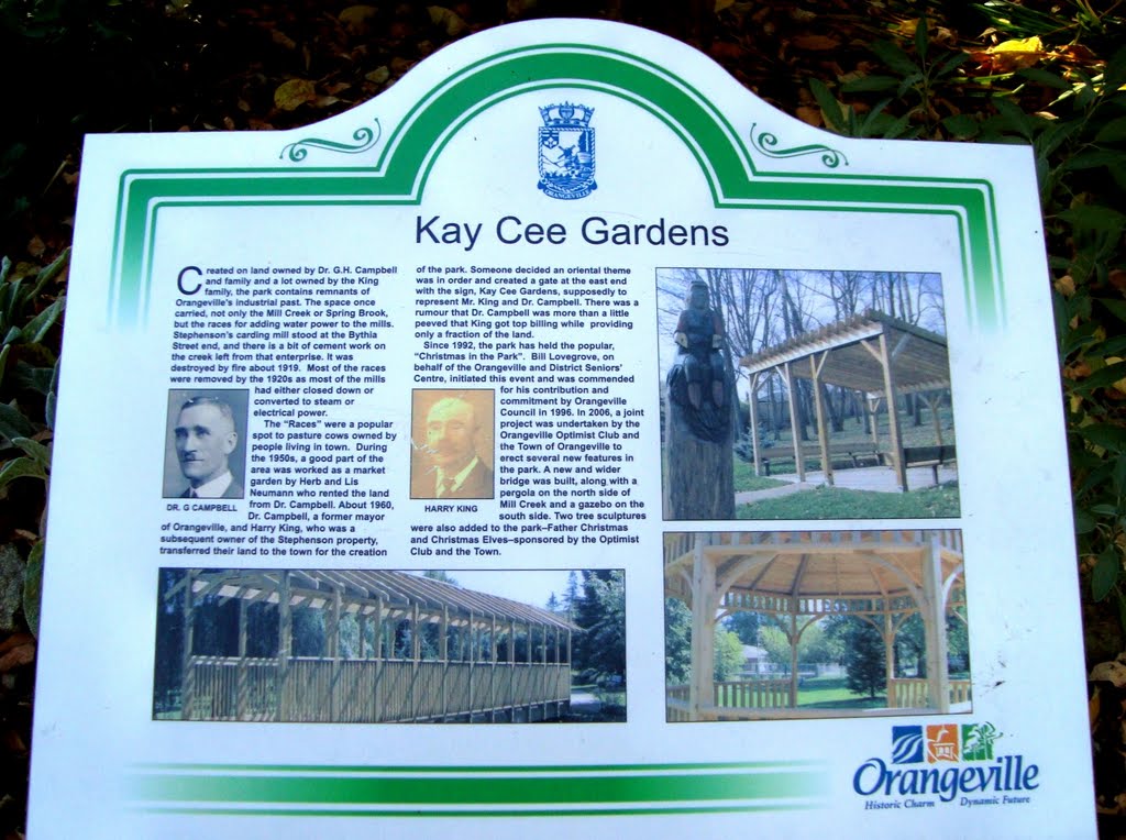 Kay Cee Gardens sign by macgrel