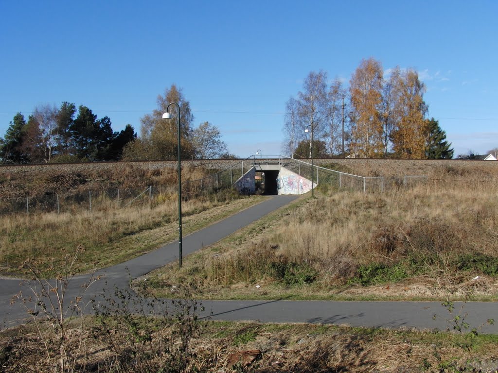 Gangtunnel Sarpsborg by Michael Holmen