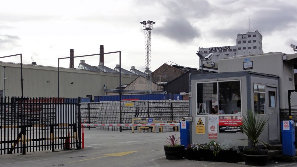 Truck entrance to the Guinness Brewery, Dublin by yvr101