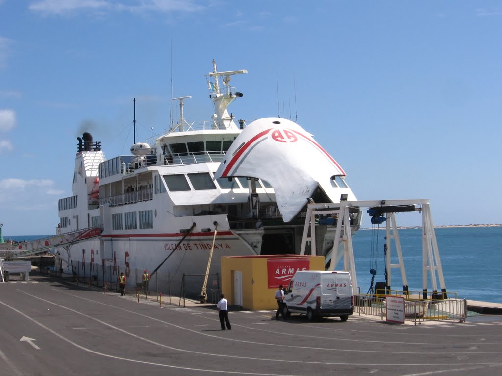 Ferry to Lanzarote by Maxim Milchenko