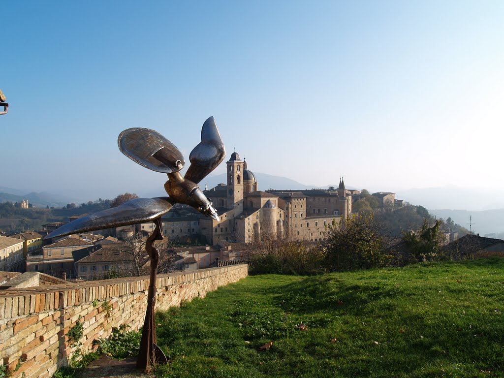 Urbino- metal bird by Julian Dimitrov