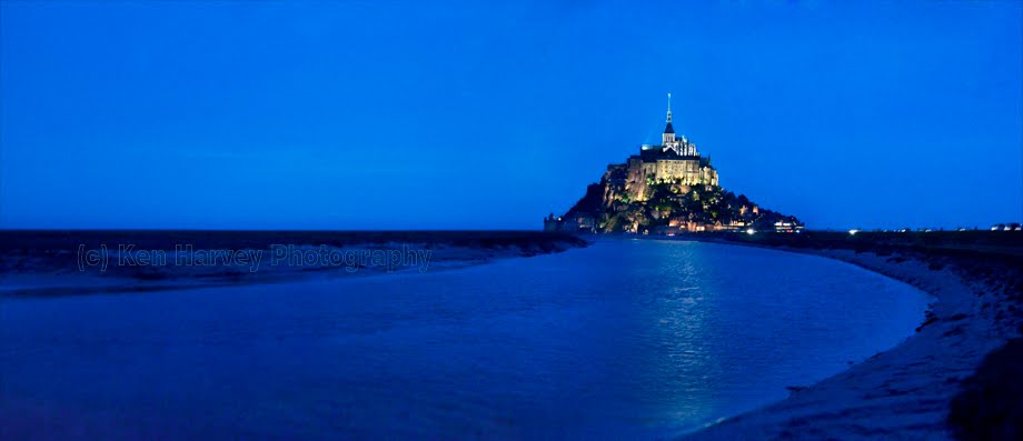 Le Mont St Michel, France by KenHarvey