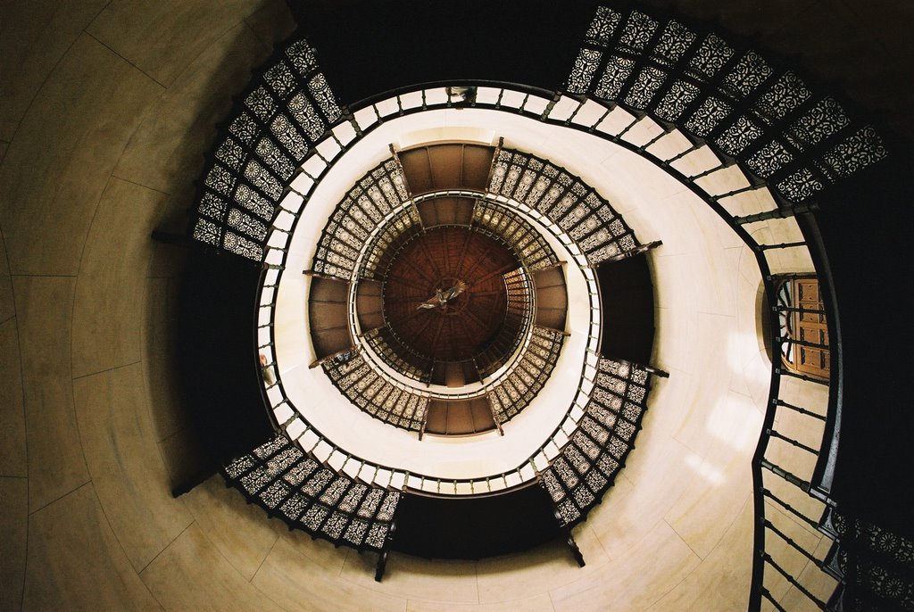 Jagdschloss Granitz - Wendeltreppe by Elch