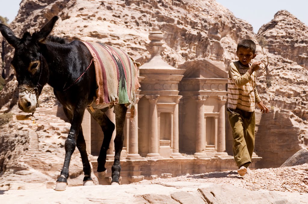 The monastry (Al Deir) of Petra by crodenas