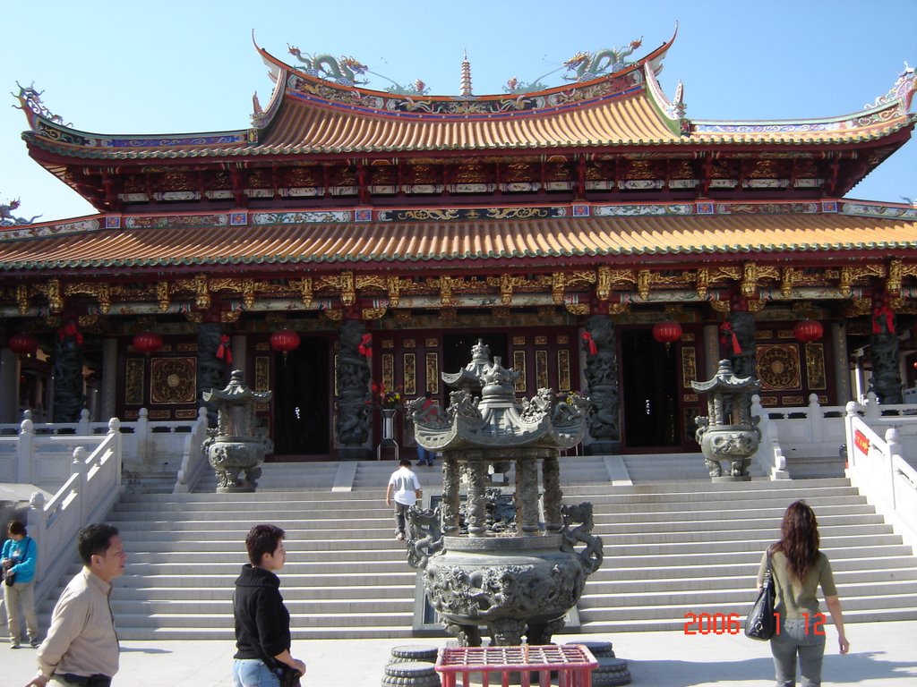 Temple in Macau by Wong Patrick