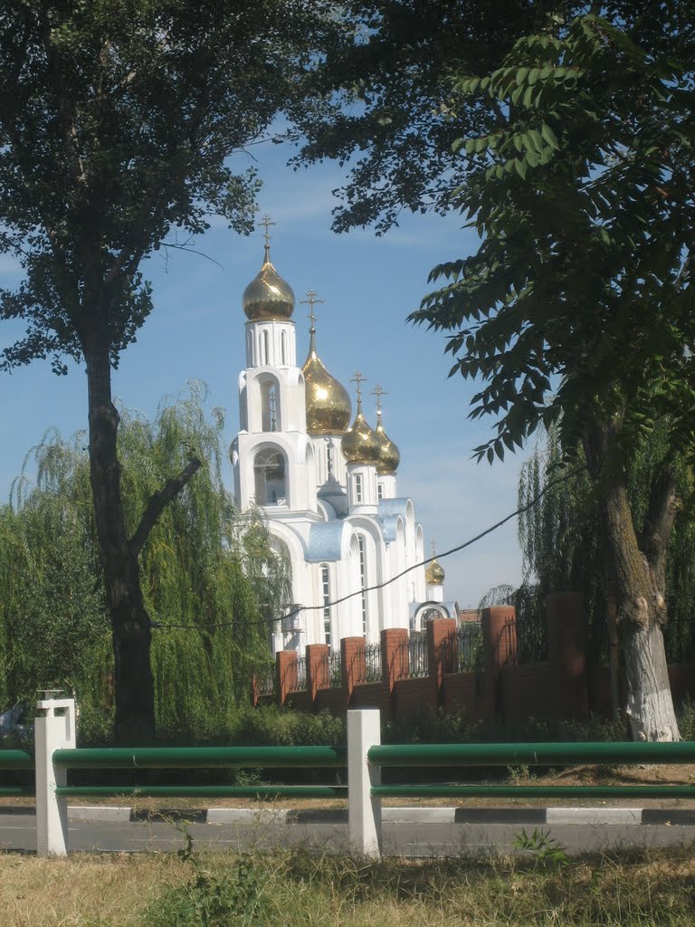 Temple on Voenved - Храм на Военведе by alexx-tver