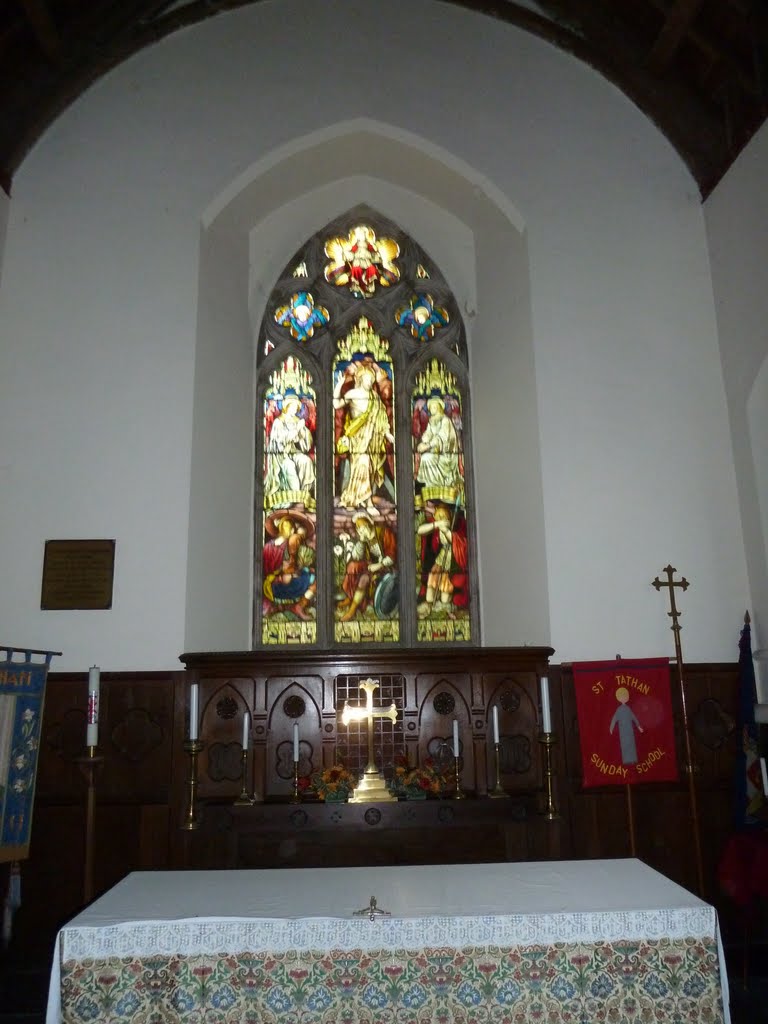 St. Athan, Sain Tathan The Vale of Glamorgan CF62 4 0845 722 3344 Church window by cowbridgeguide.co.uk