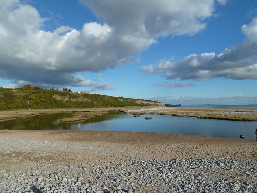 Rhoose, Barry, The Vale of Glamorgan ABERTHAW beach by cowbridgeguide.co.uk