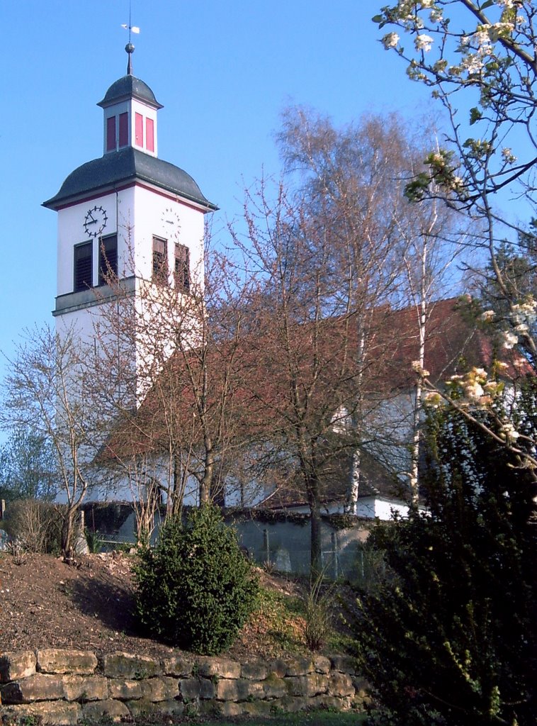 Michaelskirche von Süden by Hartmut Scheuter