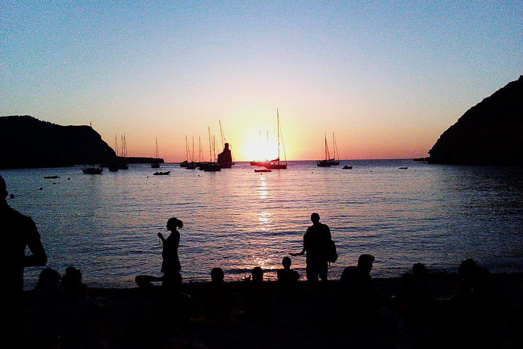 Cala Benirràs sunset by IbizaFlock