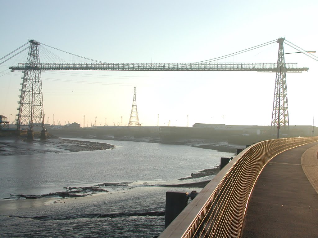 Transporter bridge, Newport, Wales by chrismason48