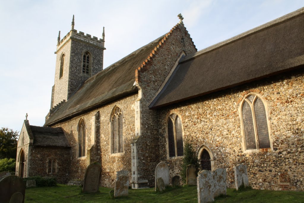 St Fabian & St Sebastian, Woodbastwick by Laurie Bolt