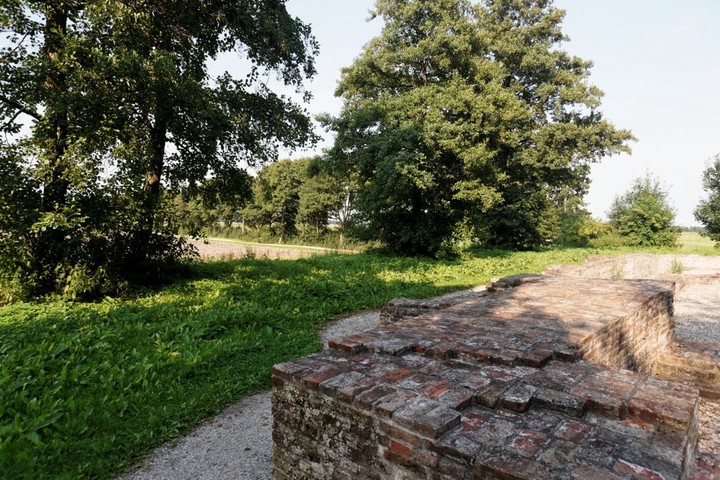 Noordoostpolder - Schokland - De Kerk van Ens - View ENE on remains of 14th Century Church, in use until 1717 by txllxt TxllxT