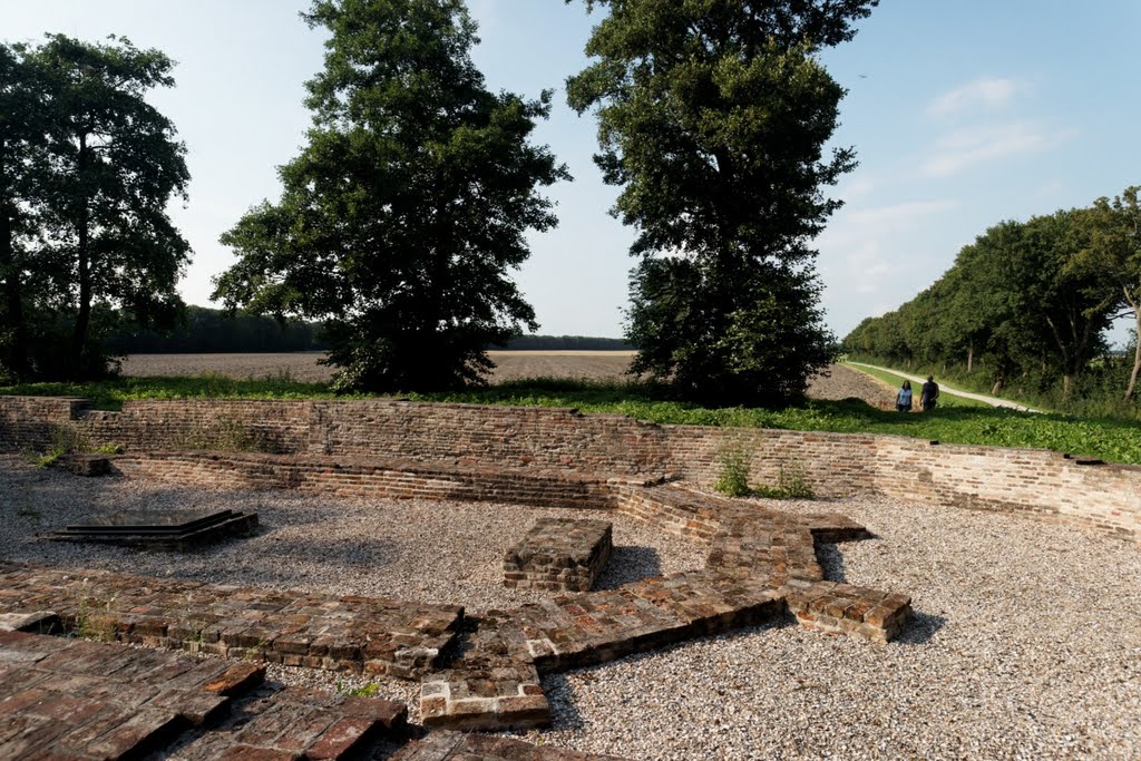 Noordoostpolder - Schokland - De Kerk van Ens - View North on remains of 14th Century Church, in use until 1717 by txllxt TxllxT