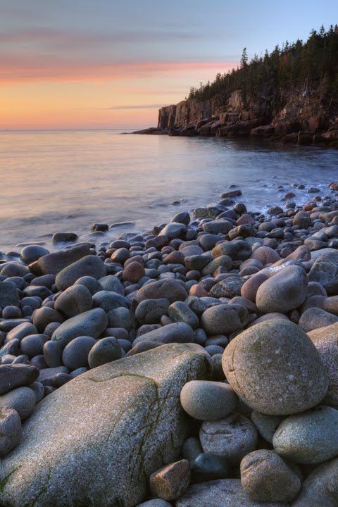 Morning at Monument Cove by Vincent James